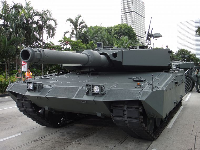 война, армия, танки, Сингапур - обои на рабочий стол