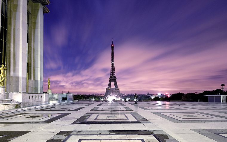 Эйфелева башня, Париж, города, Франция - обои на рабочий стол