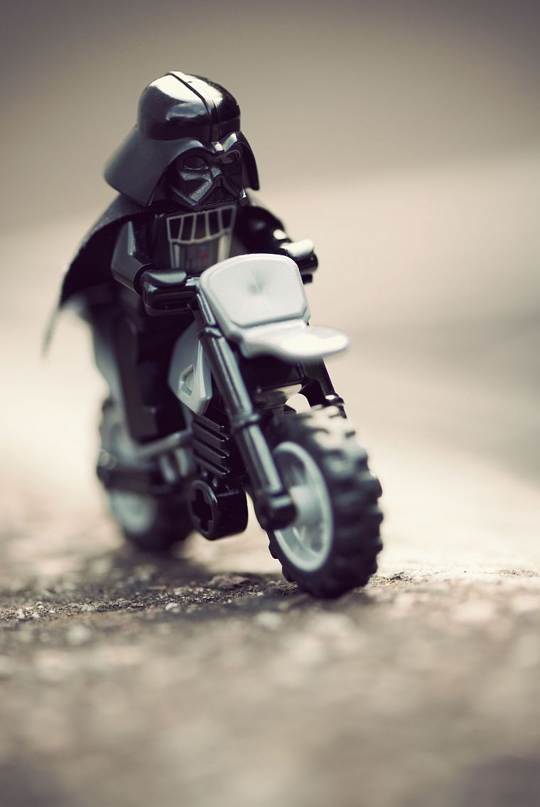 Звездные Войны, Дарт Вейдер, мотоциклы, Лего - обои на рабочий стол