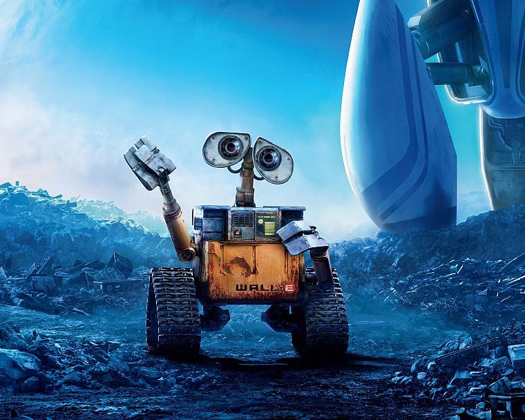 кино, Wall-E, Mozilla - обои на рабочий стол