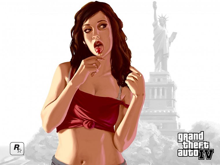 девушки, видеоигры, игры, Grand Theft Auto IV - обои на рабочий стол