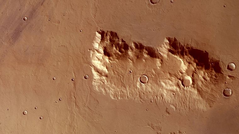 Марс, НАСА, кратер - обои на рабочий стол