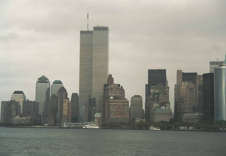 Всемирный торговый центр, Нью-Йорк, Манхэттен, башни-близнецы - обои на рабочий стол