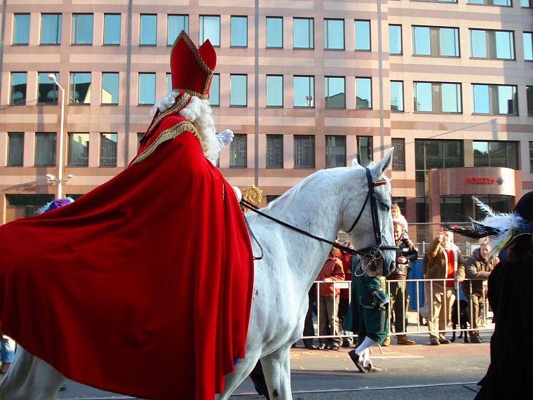 лошади, Синт Николас, Sinterklaas - обои на рабочий стол