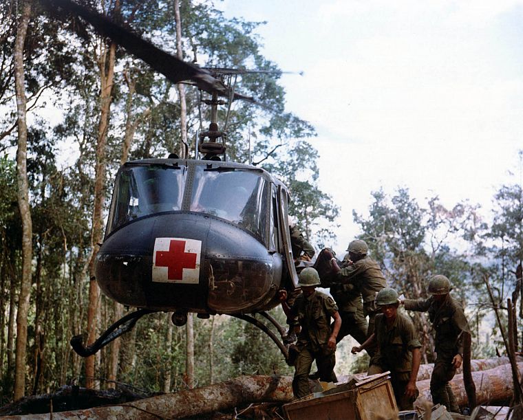 солдаты, самолет, армия, военный, вертолеты, Вьетнам, транспортные средства, зависать, UH - 1 Iroquois - обои на рабочий стол