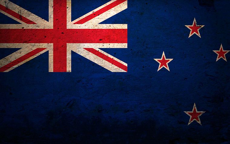 флаги, Новая Зеландия - обои на рабочий стол