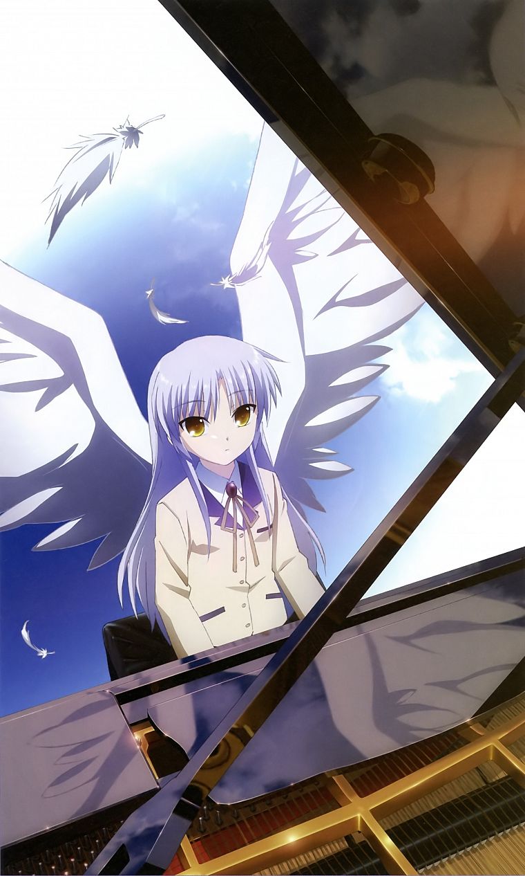 Angel Beats!, школьная форма, Tachibana Kanade - обои на рабочий стол