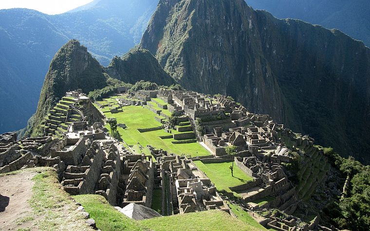 пейзажи, здания, Перу, древний, Мачу-Пикчу - обои на рабочий стол