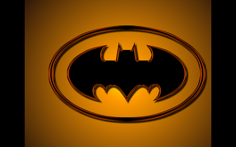 Бэтмен, DC Comics, Batman Logo - обои на рабочий стол