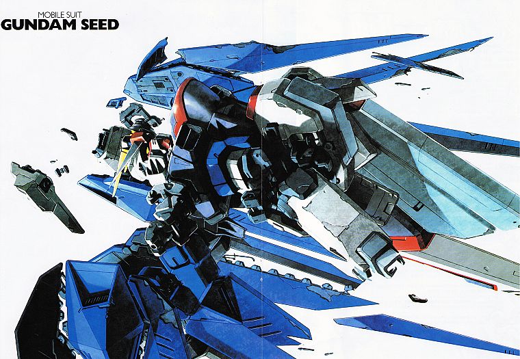 Gundam, механизм, Gundam Wing, Gundam Seed - обои на рабочий стол