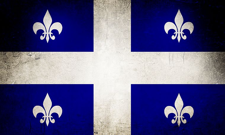 флаги, Квебек - обои на рабочий стол