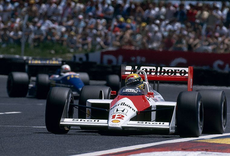 Айртон Сенна, McLaren, 1988 - обои на рабочий стол