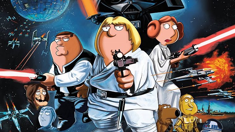 Звездные Войны, Family Guy - обои на рабочий стол