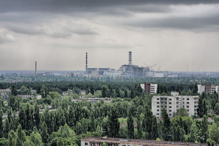 ядерный, Чернобыль, электростанции, HDR фотографии - обои на рабочий стол
