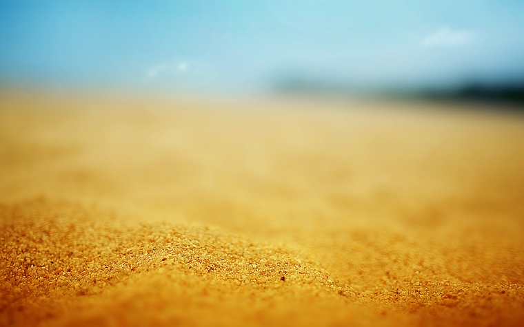 песок, лето, глубина резкости - обои на рабочий стол