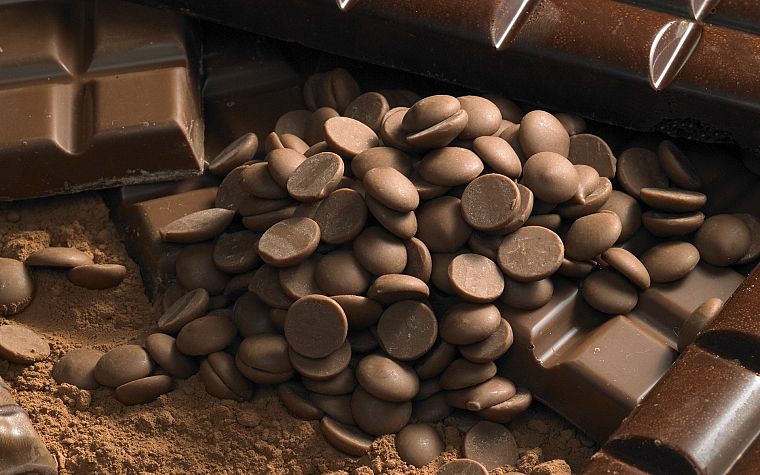шоколад, еда, коричневый - обои на рабочий стол