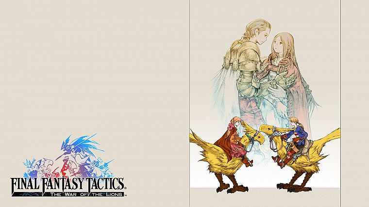 Final Fantasy, видеоигры, Final Fantasy Tactics : Война Львы, Чокобо - обои на рабочий стол