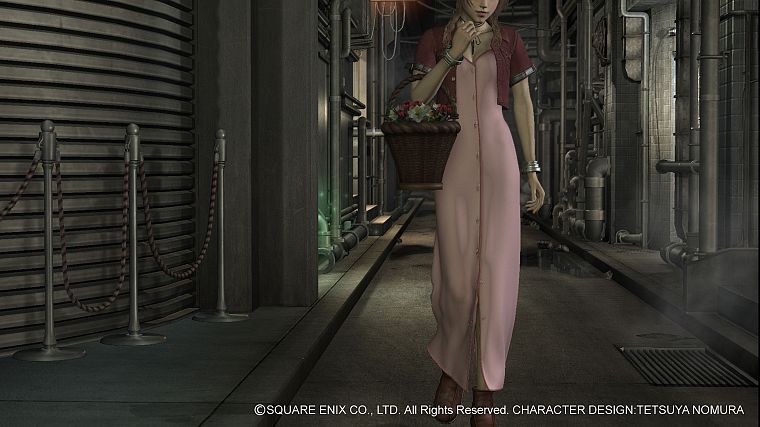 Final Fantasy VII, Айрис Гейнсборо, браслеты, корзины - обои на рабочий стол