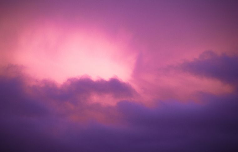 облака, фиолетовый, небо - обои на рабочий стол