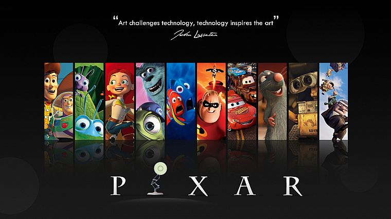 Pixar, кино, Wall-E, автомобили, племенной, цитаты, Вверх ( фильм ), В поисках Немо, Корпорация монстров, Рататуй, История игрушек, Суперсемейка, Приключения Флика - обои на рабочий стол