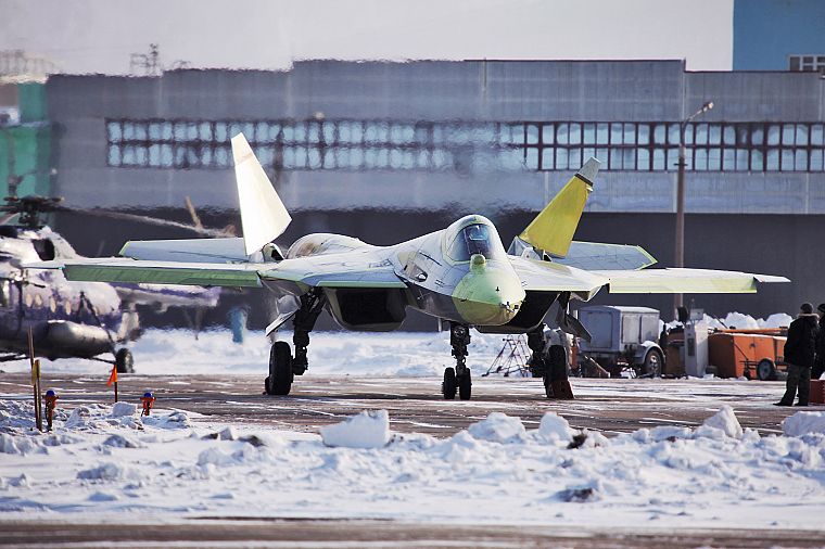 ПАК ФА, реактивный самолет, Т-50, русские - обои на рабочий стол