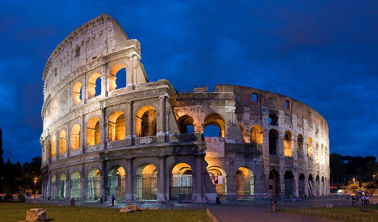 архитектура, Рим, Италия, Колизей - обои на рабочий стол