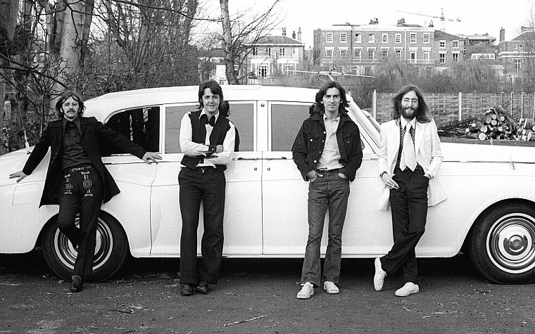 The Beatles, Джон Леннон, 1969, Джордж Харрисон, Ринго Старр, Пол Маккартни - обои на рабочий стол