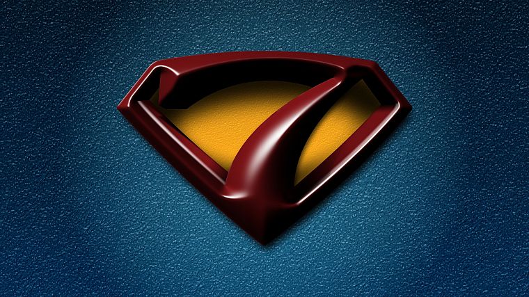 Windows 7, супермен, Superman Logo - обои на рабочий стол