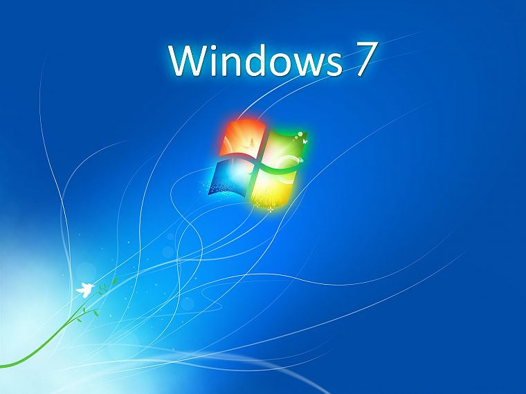 Windows 7, логотипы - обои на рабочий стол