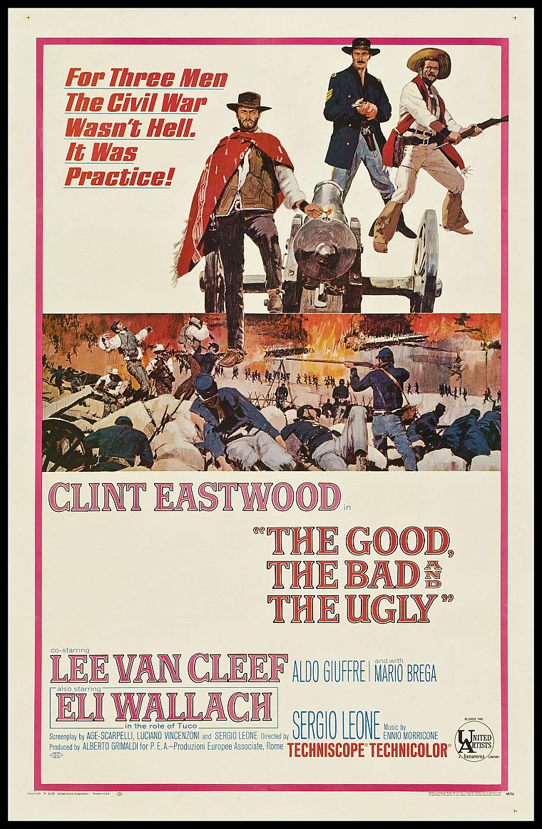 Клинт Иствуд, постеры фильмов - обои на рабочий стол