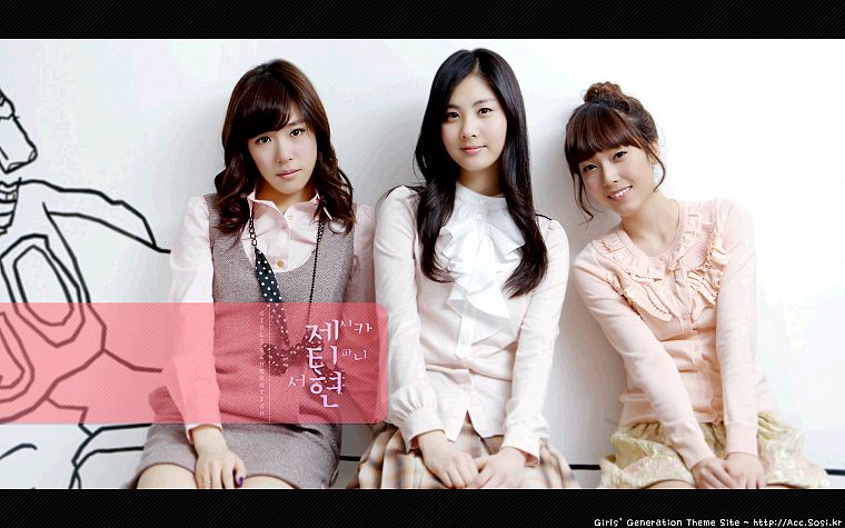 девушки, Girls Generation SNSD (Сонёсидэ), знаменитости, Seohyun, певцы, Джессика Юнг, Тиффани Хван - обои на рабочий стол