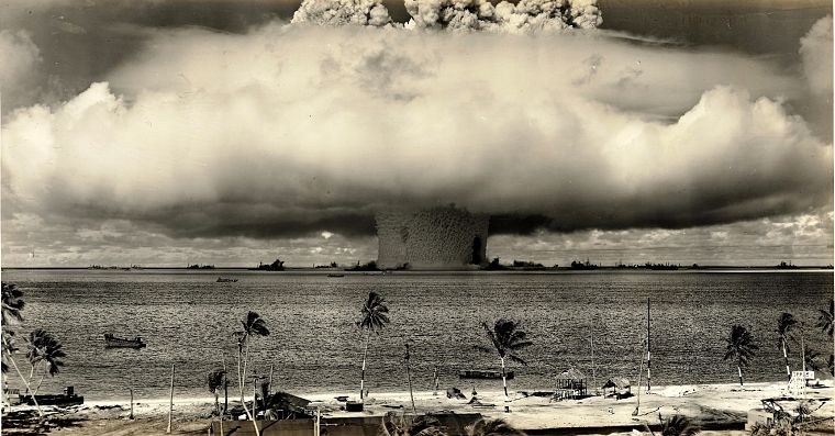 бомбы, атомная, взрывы, ядерный, грибы, ядерные взрывы - обои на рабочий стол