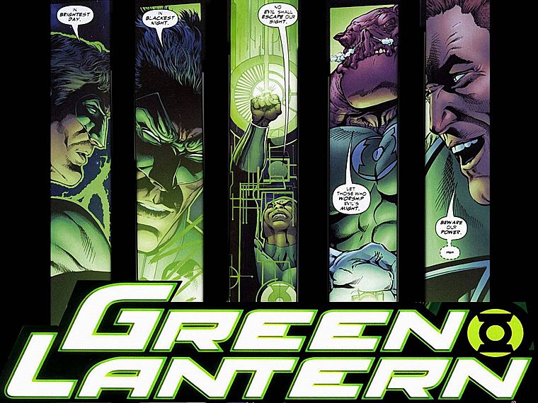 Зеленый Фонарь, DC Comics - обои на рабочий стол