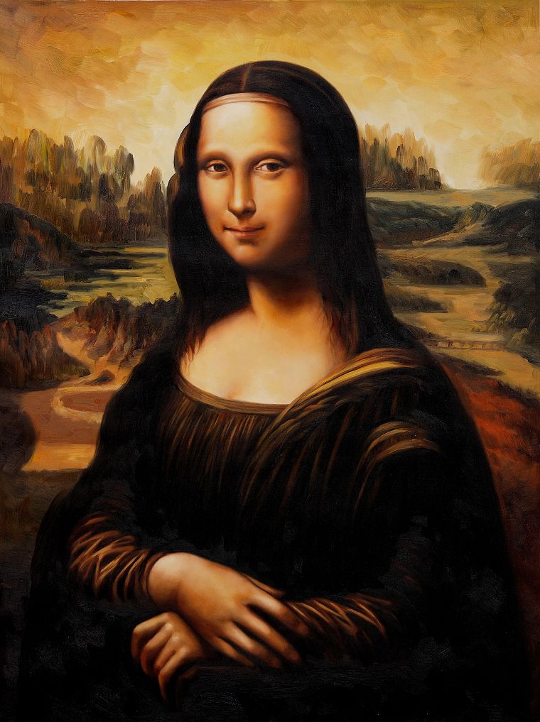 Мона Лиза - обои на рабочий стол