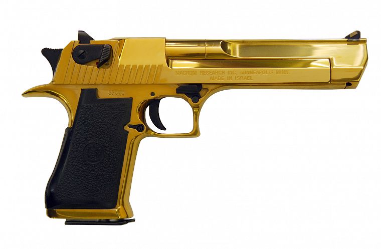 пистолеты, золото, оружие, Desert Eagle, пистолеты, 0,50 кал - обои на рабочий стол