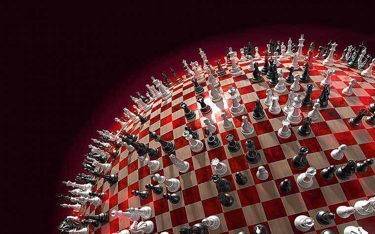 шахматы - обои на рабочий стол