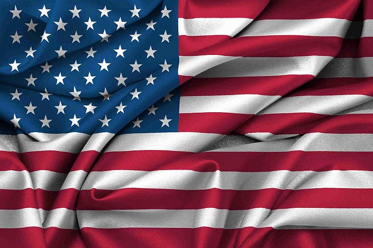 США, Американский флаг, быдло - обои на рабочий стол