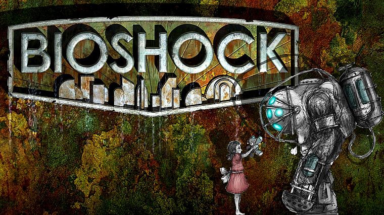 видеоигры, Большой папа, BioShock - обои на рабочий стол