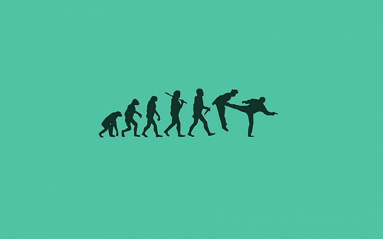 эволюция - обои на рабочий стол