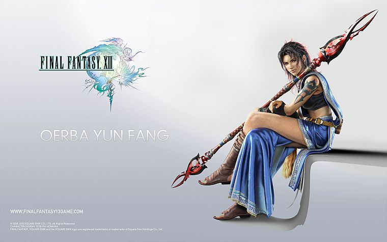 Final Fantasy, Final Fantasy XIII, простой фон, Oerba Yun Fang - обои на рабочий стол