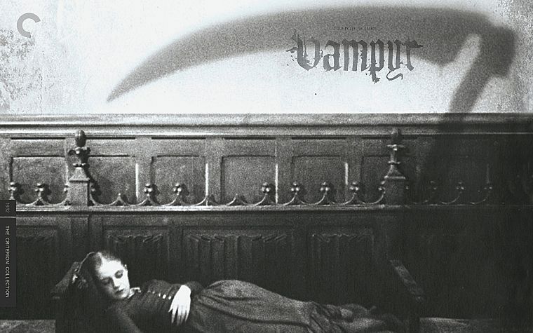 черно-белое изображение, кино, винтаж, вампиры, оттенки серого, монохромный - обои на рабочий стол