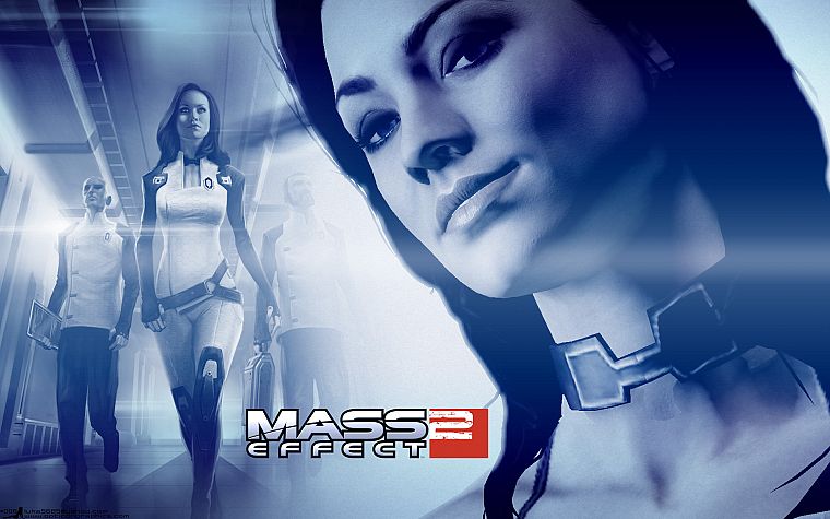видеоигры, Mass Effect, Ивонн Страховски, Миранда Лоусон, BioWare, Масс Эффект 2 - обои на рабочий стол