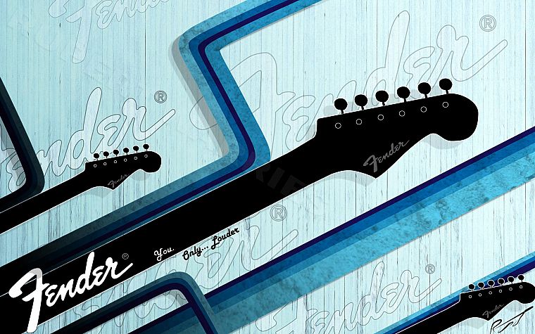 Fender, гитары, Stratocaster - обои на рабочий стол