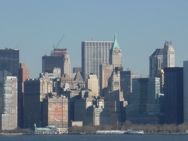 города, городской, здания, Нью-Йорк - обои на рабочий стол
