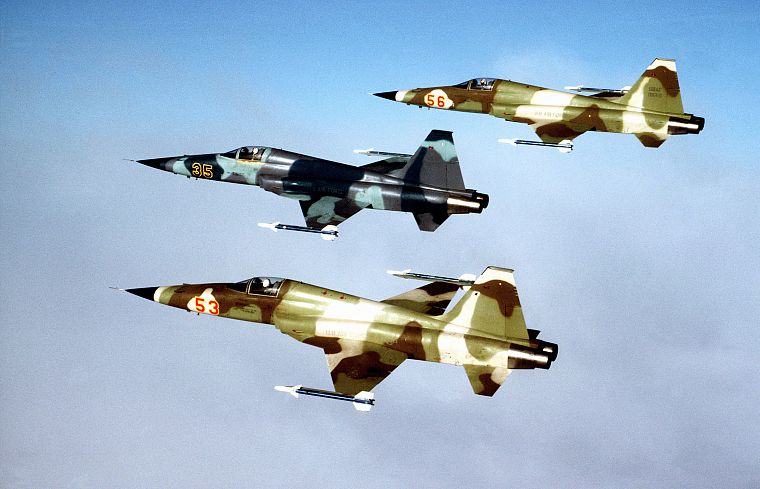 самолет, военный, самолеты, F - 5 Freedom Fighter - обои на рабочий стол