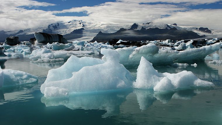 лед, арктический, айсберги - обои на рабочий стол