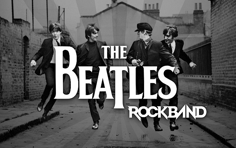 видеоигры, музыка, The Beatles, Рок-музыка, британский, музыкальные группы, Rock Band - обои на рабочий стол