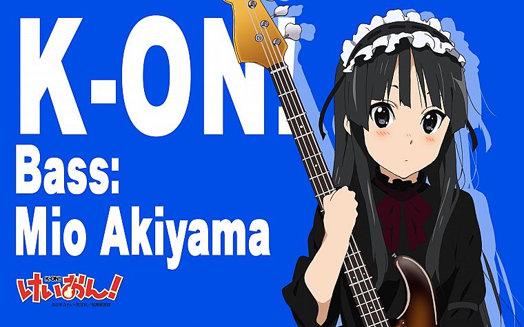 K-ON! (Кэйон!), Акияма Мио - обои на рабочий стол