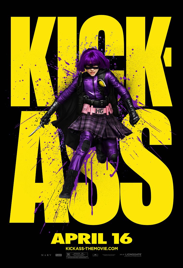 Kick- Ass, постеры фильмов - обои на рабочий стол