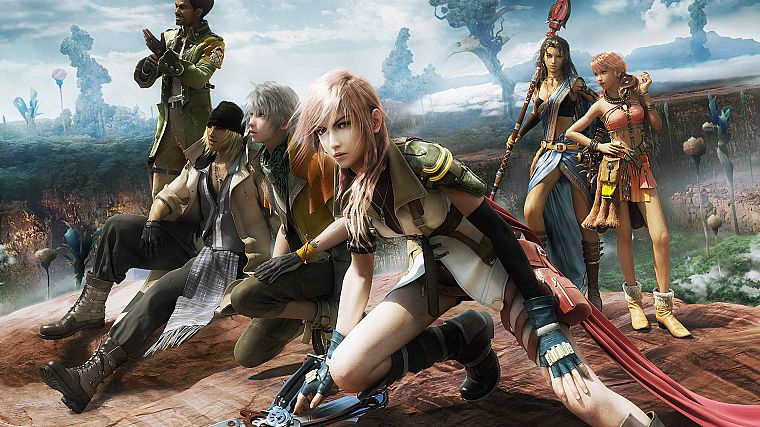 Final Fantasy XIII, Oerba Dia Vanille, Клэр Farron - обои на рабочий стол